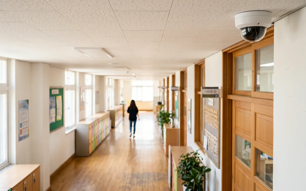 학교 복도 AI CCTV 안전 감시