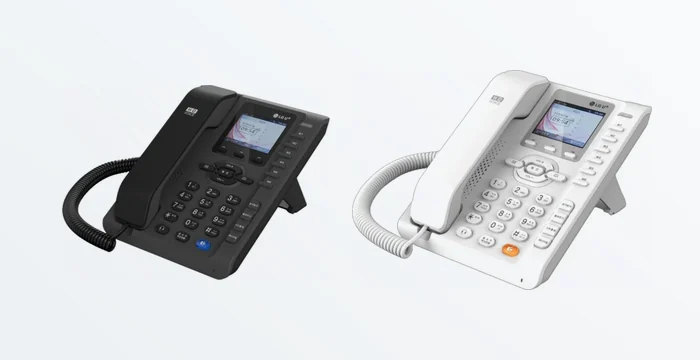 LG U+ 기업인터넷전화 최신 키폰 HYC-P1200GL(블랙)과 HYC-P1200L(화이트) 무료 제공