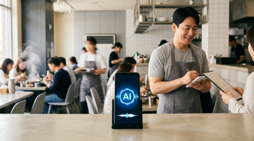 점심 피크타임에도 AI가 예약·문의 전화를 대신 받는 매장